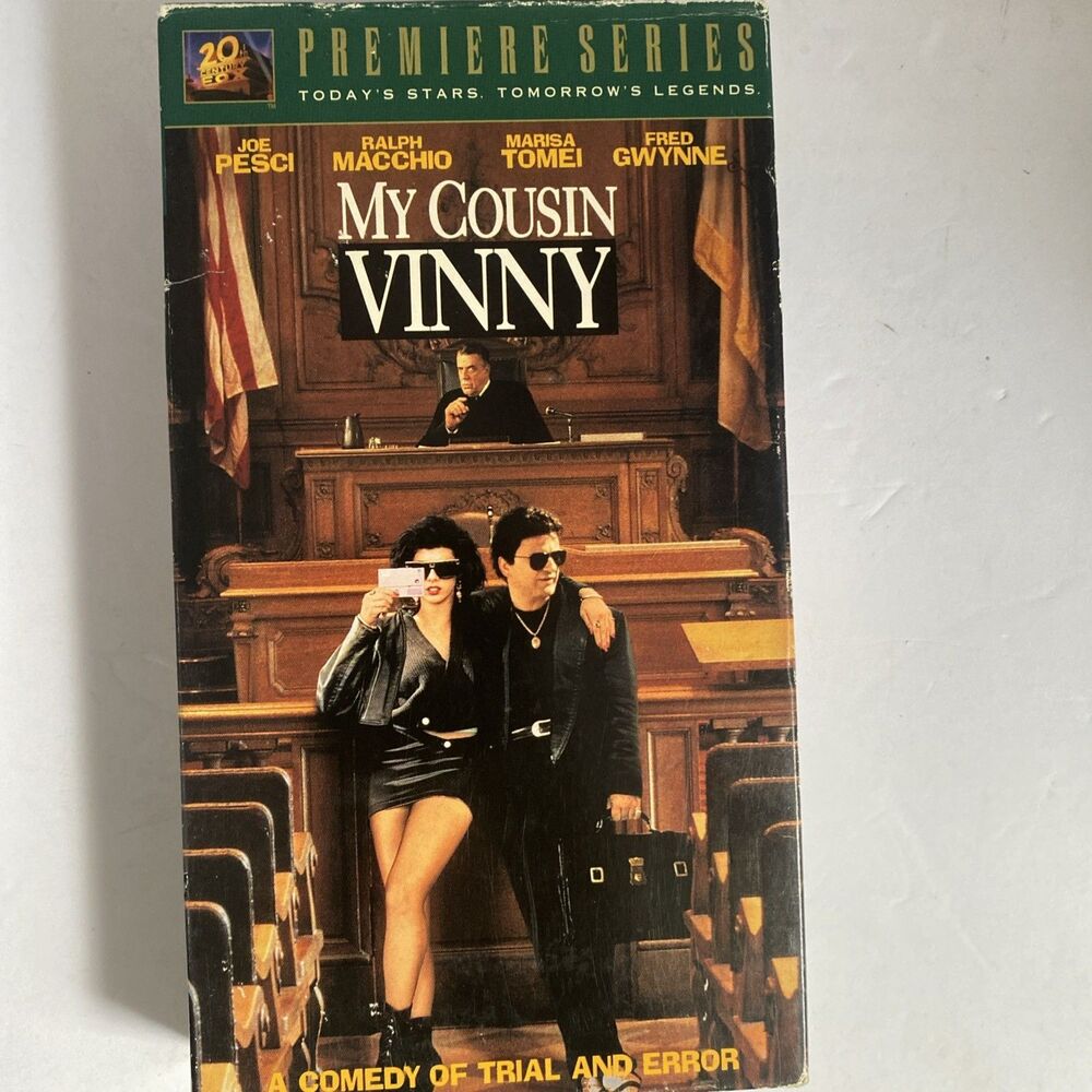 My Cousin Vinny VHS 1992, Various Releases Joe Pesci Acceptable-G Classic Movie